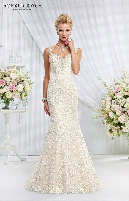 Ronald joyce erin top wedding dress